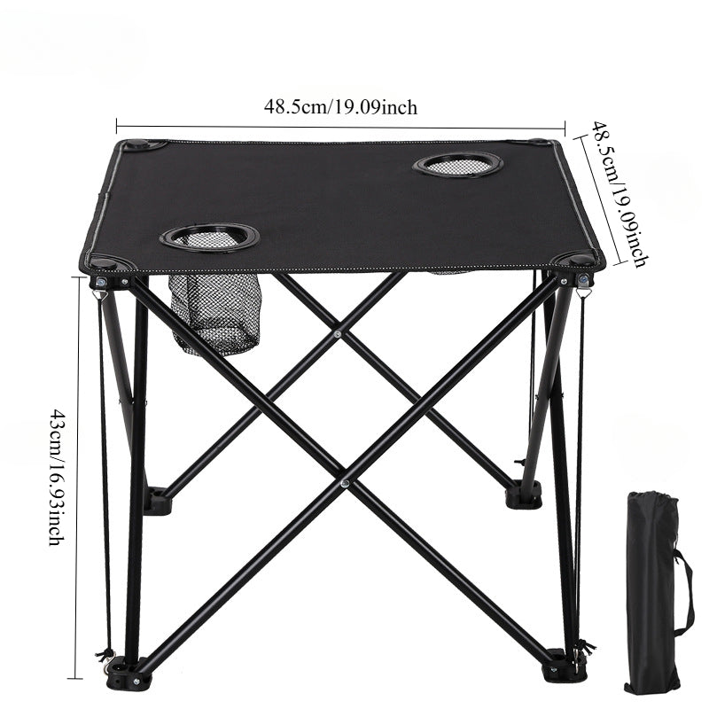 Foldable Garden Seating Set Campafleur | 2 Chairs & 1 Table | Floral Pattern | Portable & Weatherproof