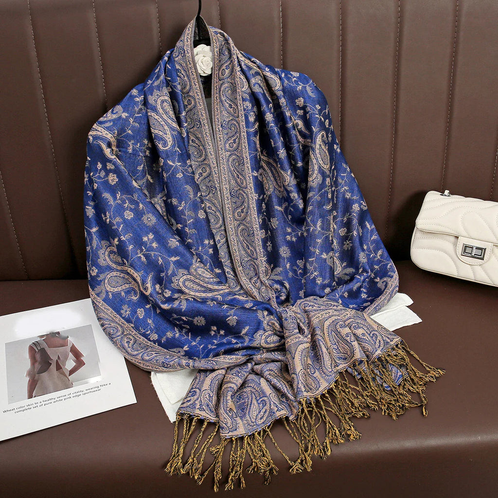 Élégancea | Women's Scarf | Cashmere Feel | 70 × 190 cm | Luxury Print & Warm