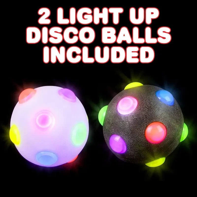 Dog Toy GlowPaw Ball | LED Light Ball | Elastic & Bite-Resistant | For Dogs, Cats & Children