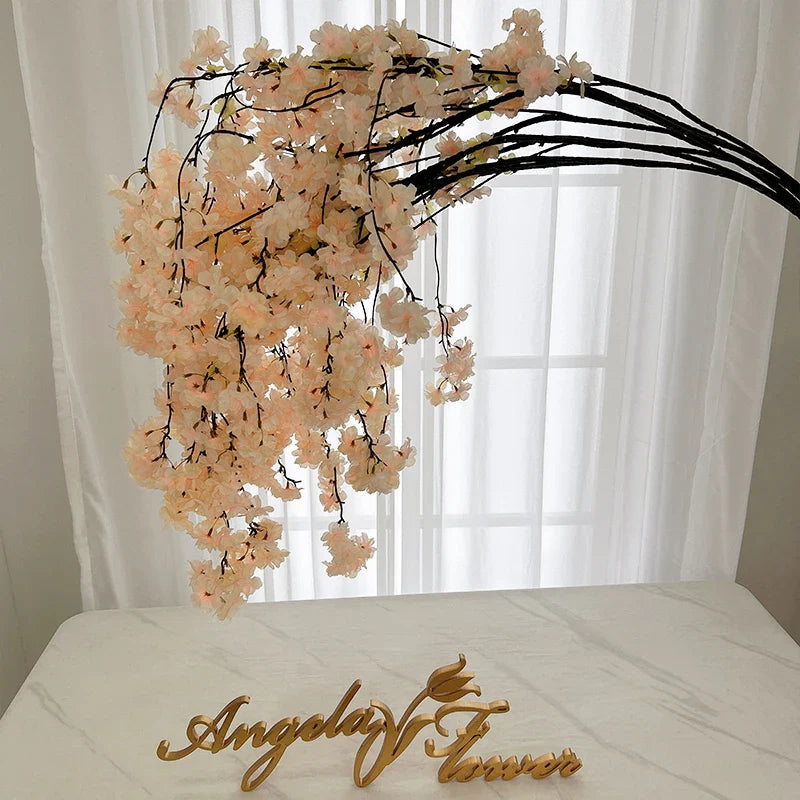 Blütenheim | Cherry Blossom Branch | Hanging | Realistic Silk Look | White · Pink · Champagne