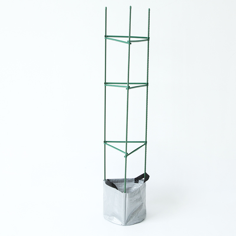 Plantora | Pflanzenstützen Set | Modulares Rankhilfesystem | Stahlkern | 90–160 cm