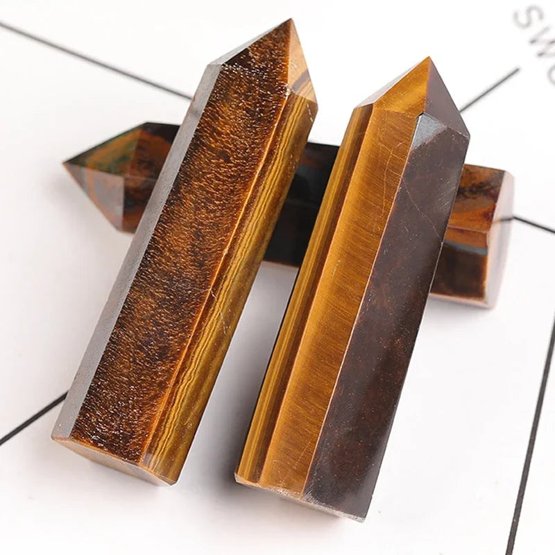 Crystal Obelisk Elaria | Natural Stone Healing Stone | For Meditation & Reiki | 4–8 cm