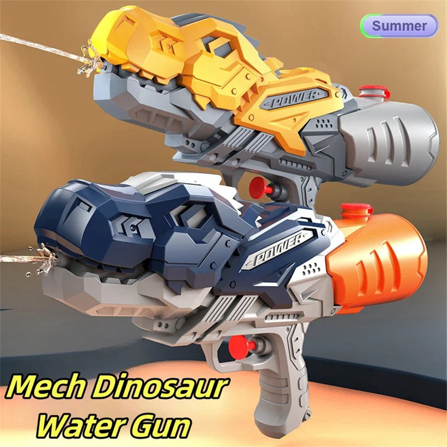 AquaKraxx Water Spray Toy for Kids | Dinosaurs, Ducks & Sharks | Double Sprinkler & Water Guns | Perfect for Garden, Beach & Pool