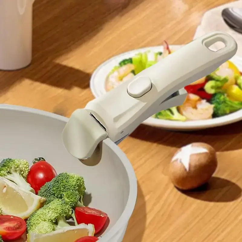Flexigrip Removable Universal Pot Handle | Heat Resistant & Ergonomic | For Pans & Pots | One-Hand Operation