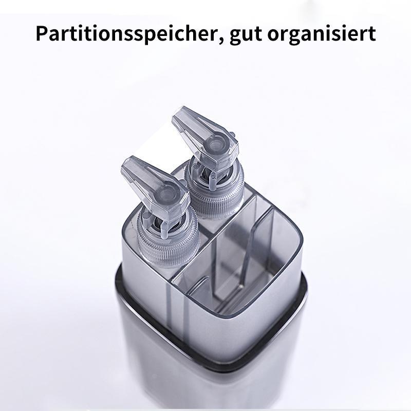 Traveluxe | 8-in-1 Reise-Kulturbecher | Multifunktionales Pflegeset | Auslaufsicher | Kompaktes Reiseformat