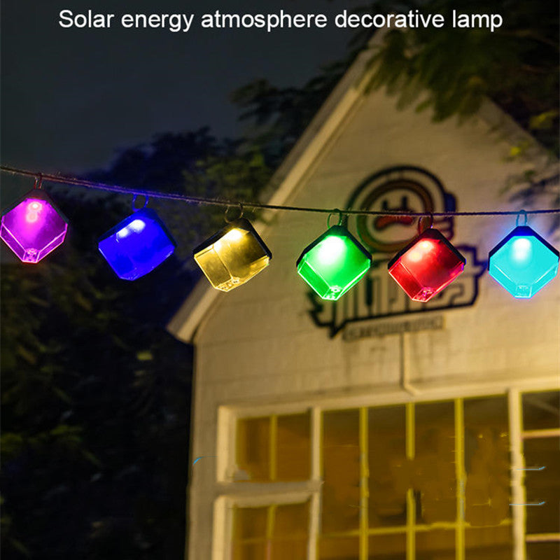 SolarAura | Solar-Gartenleuchte mit Atmosphärenlicht | Wetterfest & Automatische Beleuchtung