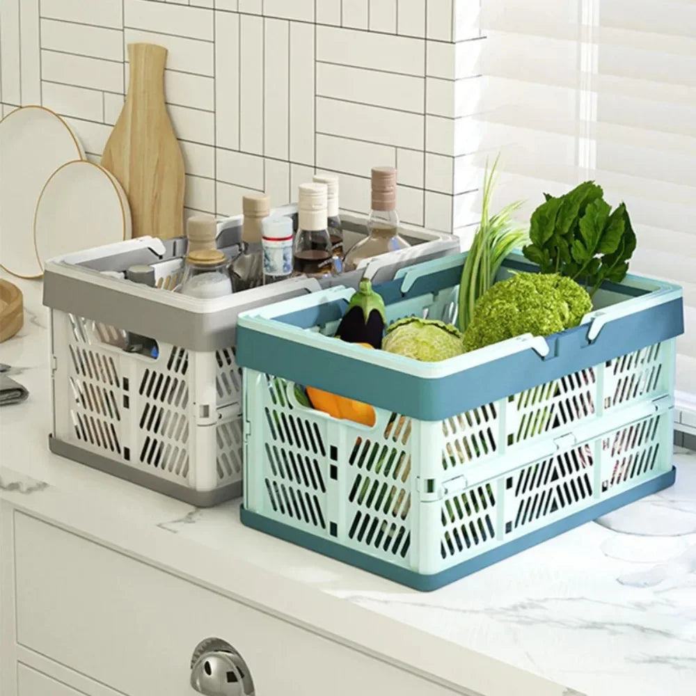 Foldex Storage Basket | Foldable & Durable | Up to 7 kg Load Capacity | Space-Saving Design