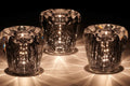 Crystal Table Lamp VÉLORIA | Diamond Optics & 360° Light Effects | Wireless & USB Rechargeable | Up to 12 Hours of Illumination