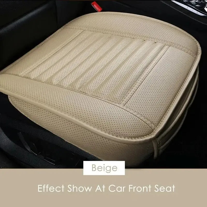 DriveLuxe Car Seat Cover | Breathable PU Leather Seat Cover | Non-Slip & Comfortable | Suitable for All Seasons & Vehicle Types