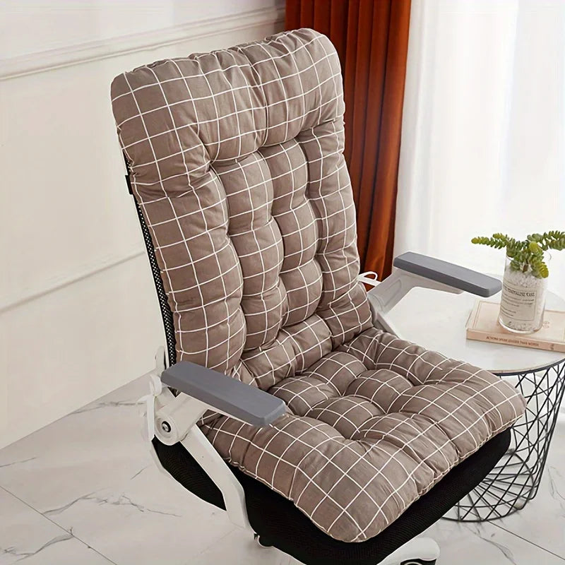 ErgoLivia | Ergonomic Seat Cushion with Back Support | Comfort & Posture Correction | For Office, Home & Car