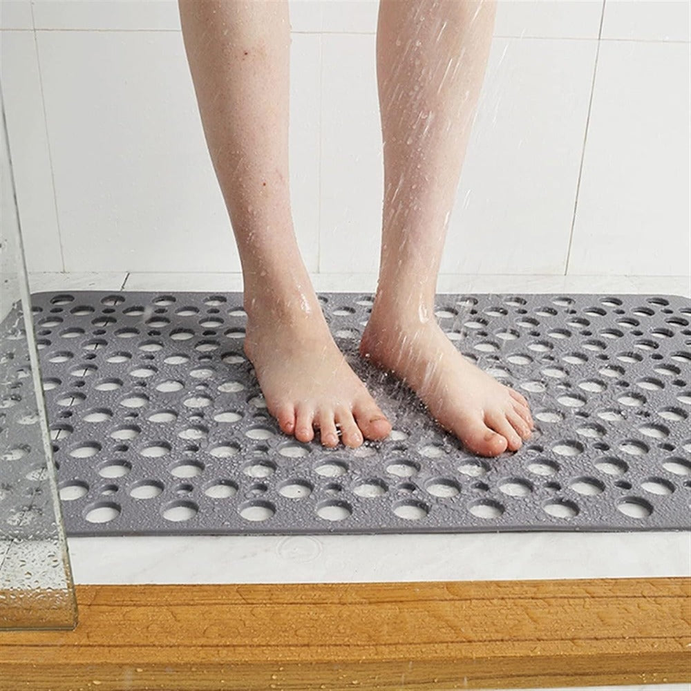 AquaSafe Shower Mat | Non-Slip & Antibacterial | Hygienic PVC | Safe Showering