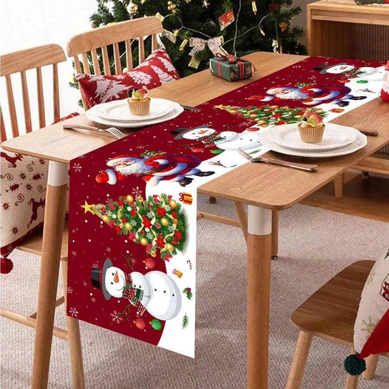 Christmas Table Runner Festivia | 180×35 cm | Elegant & Festive | Table Decor for Christmas & New Year 2025/2026