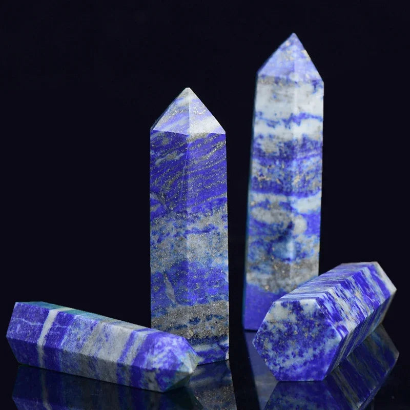 Crystal Obelisk Elaria | Natural Stone Healing Stone | For Meditation & Reiki | 4–8 cm