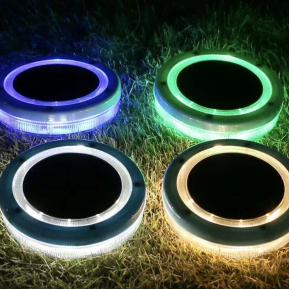 AquaGlow Solar Pool Light | Floating & Waterproof | Blue LED | 11.6×2.5 cm