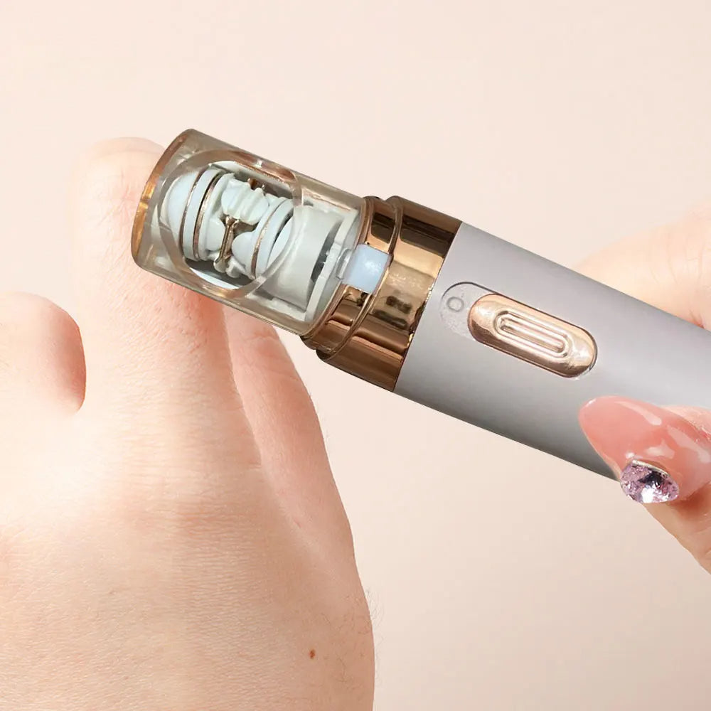 SilkEase | 2-in-1 Gesichts-Epilierer für Damen | Gesichtshaarentferner & Epilierer | USB-Wiederaufladbar