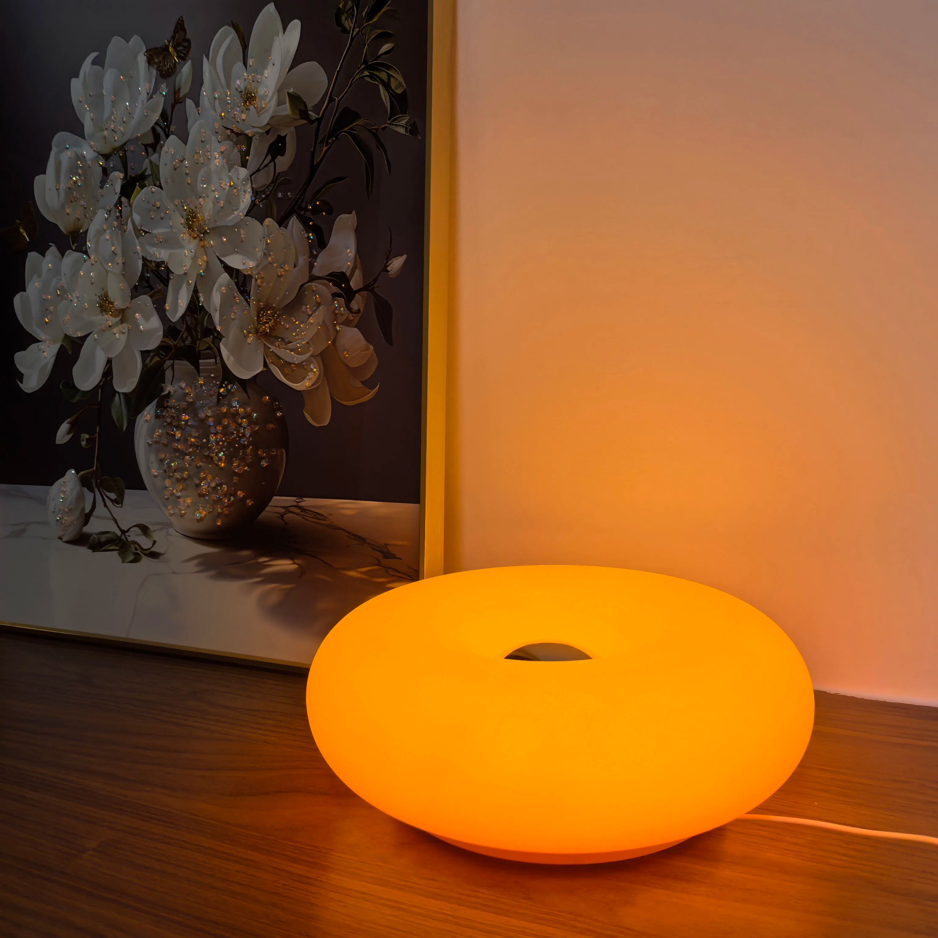 AURORA GLO LED Lamp | RGB16 & Stepless Dimmable | Touch & Remote Control | USB