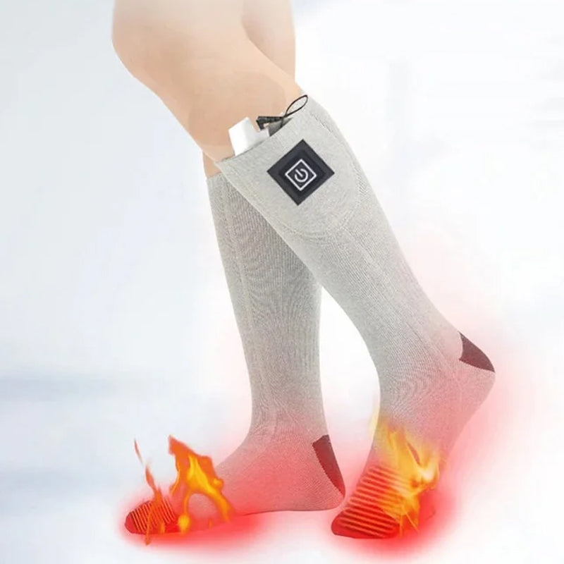 Heated Socks ThermoLuxe | Rechargeable | Adjustable Temperature | Up to 8 Hours Warmth