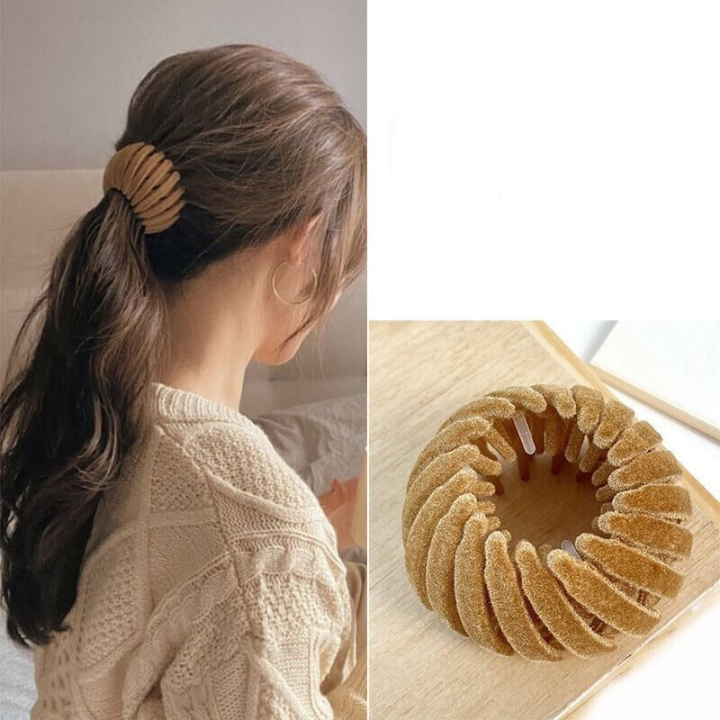 Elegantra Hair Clip | Effortless Bun in Seconds | Gentle & Versatile | For All Hair Types