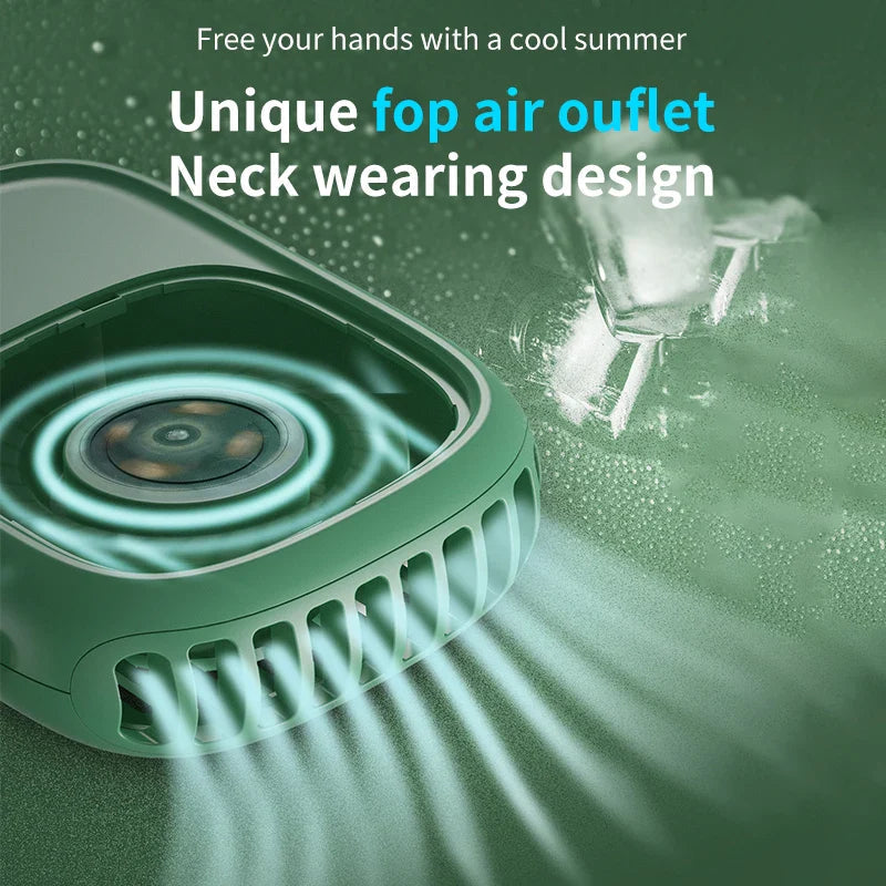 AeroLynx Portable Neck Fan | Rechargeable & Multifunctional | For Outdoors, Travel & Home