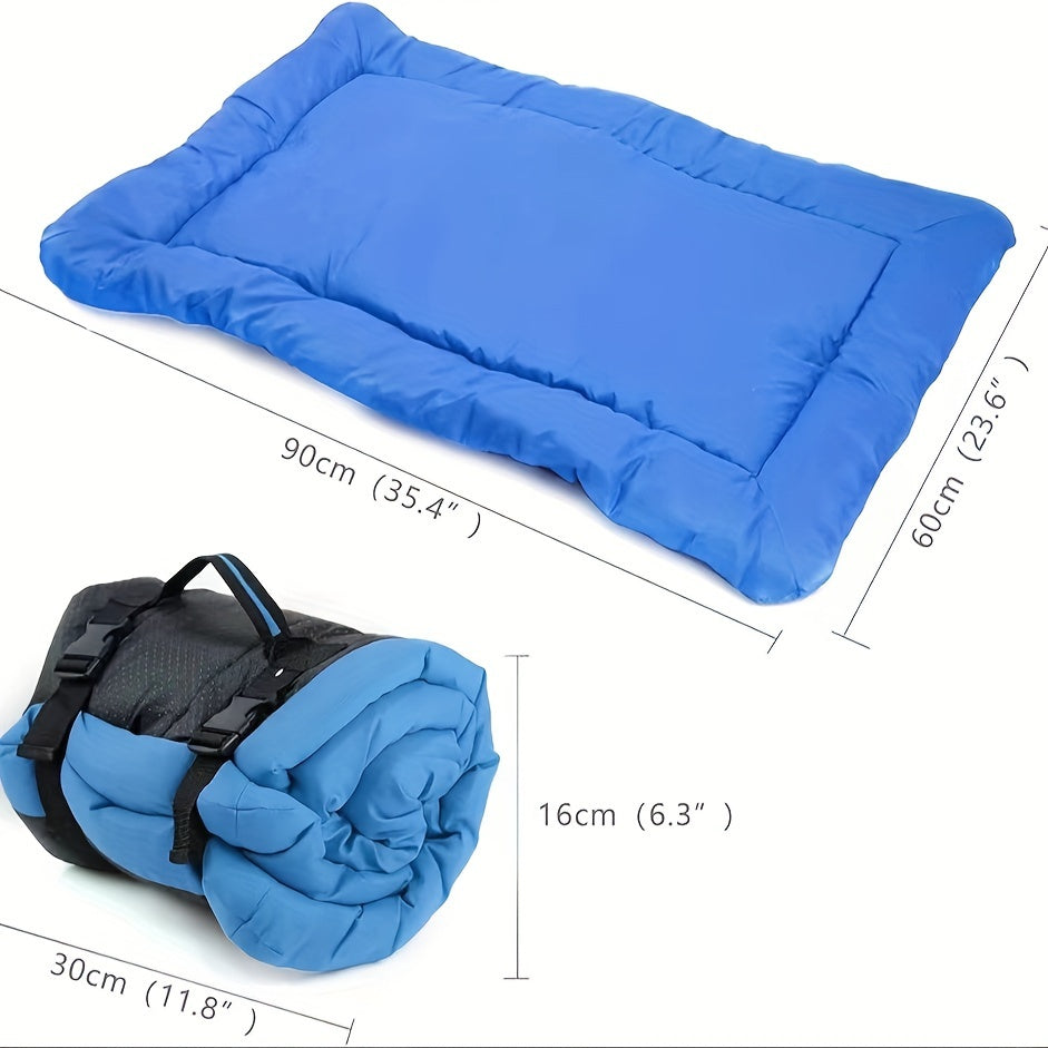 Foldable Dog Mat TrekTail DryPad | Waterproof & Lightweight | 90×60 cm | For Outdoor & Travel