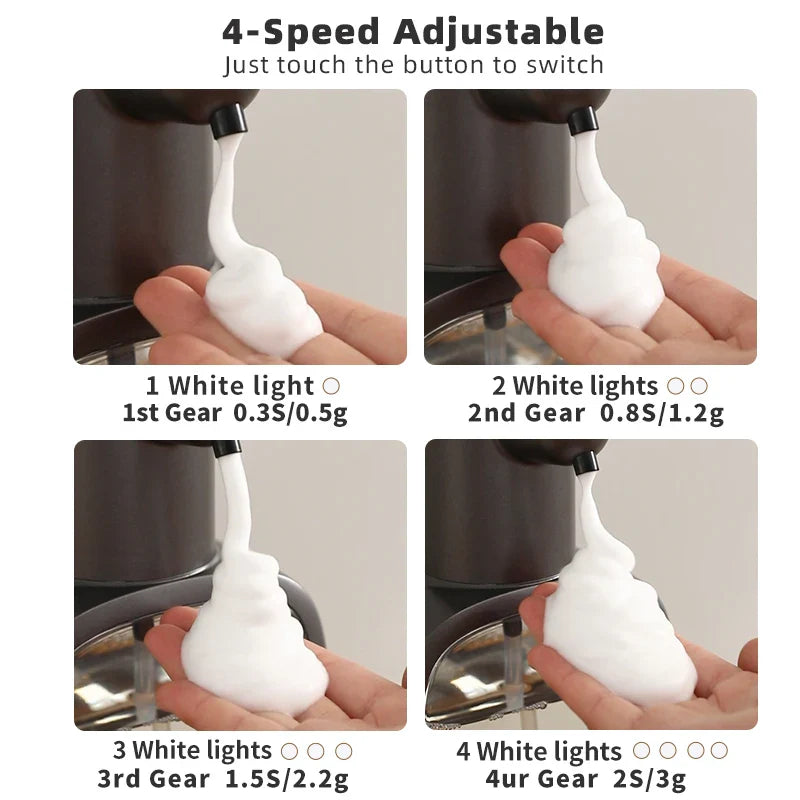 Automatic Soap Dispenser Foamello | Wall Mounted | 500 ml | Rechargeable & Touchless | Sensor-Operated Foam Function