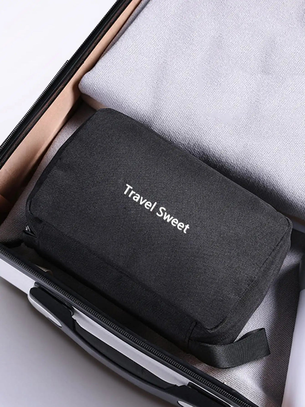 Foldable Travel Toiletry Bag DryNexa TravelCube | Multi-layer Design with Wet-Dry Separation | Space-saving & Waterproof