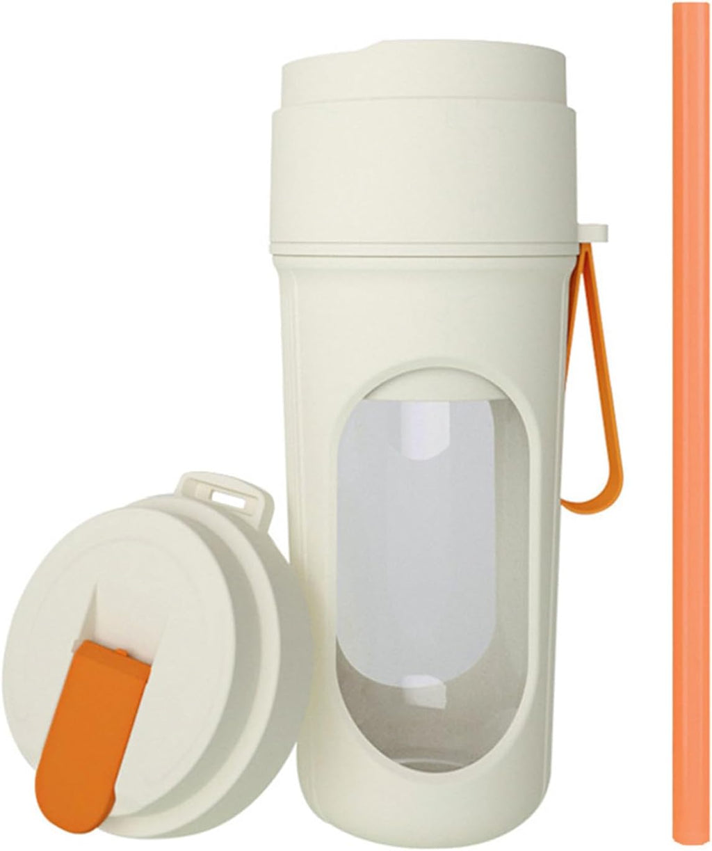 Mixaro | Tragbarer Smoothie-Maker 350 ml | USB Wiederaufladbarer Mini Mixer | 12 Edelstahlklingen | 40 W
