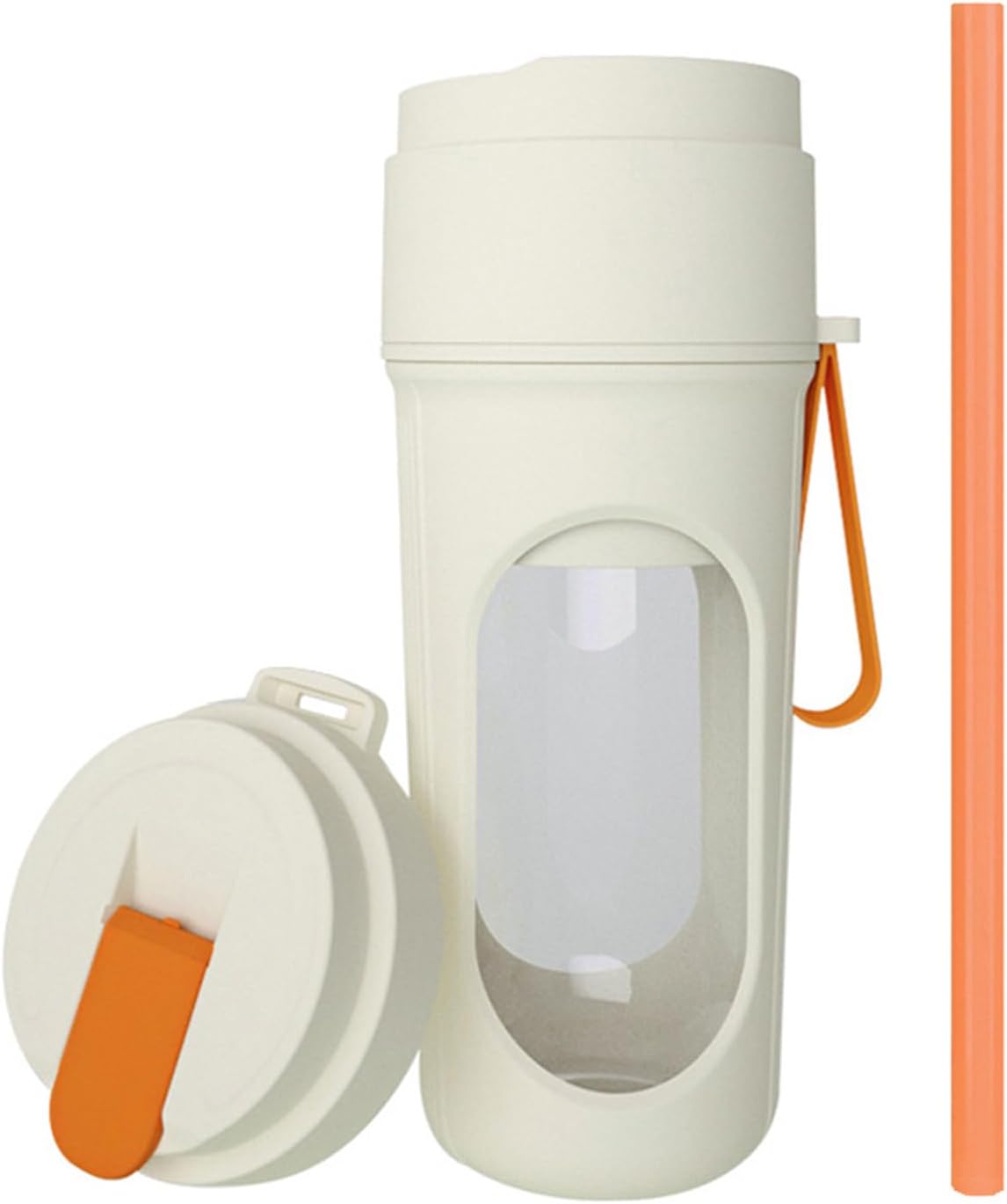 Mixaro | Tragbarer Smoothie-Maker 350 ml | USB Wiederaufladbarer Mini Mixer | 12 Edelstahlklingen | 40 W