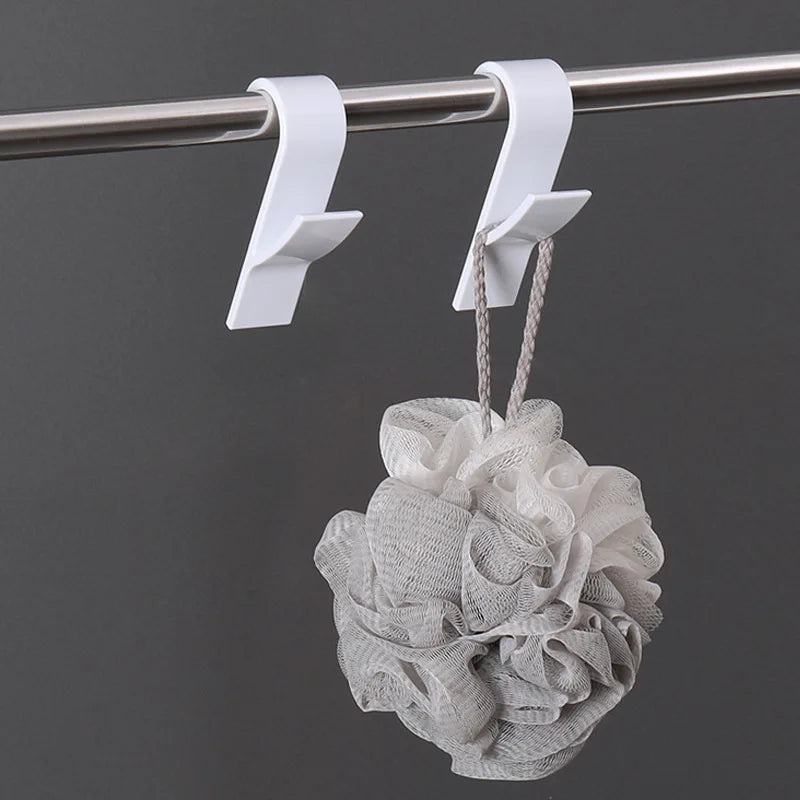 HeatHook Radiator Hook Set | Pack of 4 | Space-Saving & Transparent | For Bathroom & Kitchen