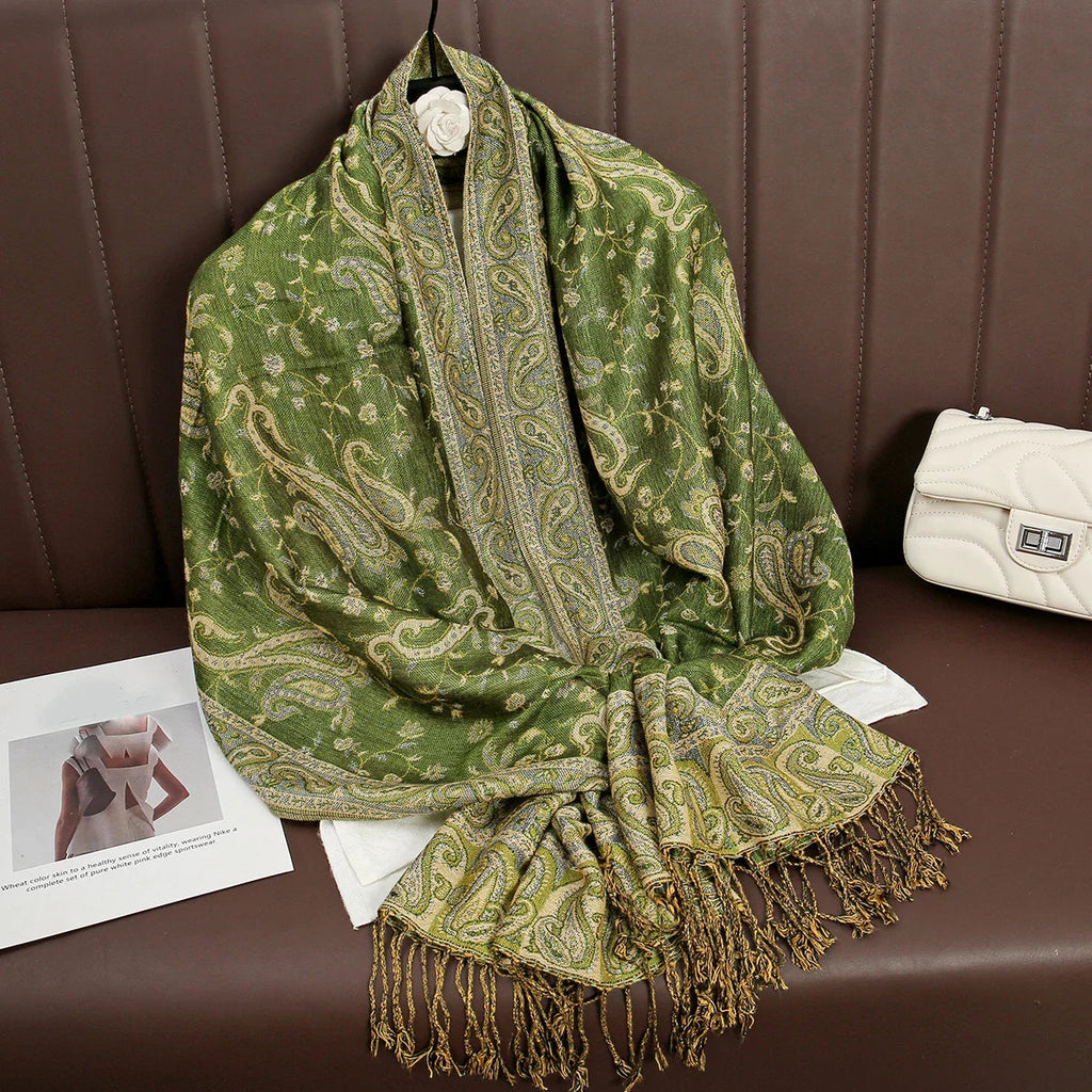 Élégancea | Women's Scarf | Cashmere Feel | 70 × 190 cm | Luxury Print & Warm