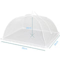 FrischNetz Foldable Food Cover | Reusable & Breathable | Insect Net for Outdoors & Kitchen | Lightweight & Space-Saving