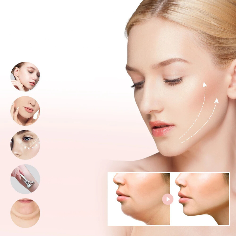 Electric Facial Massager Skinova Lift | Microcurrent Lifting & Skin Firming | 15 cm | Rechargeable 2000 mAh