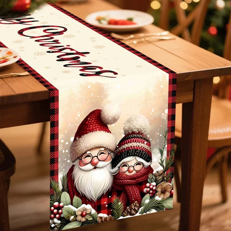 Christmas Table Runner Festivia | 180×35 cm | Elegant & Festive | Table Decor for Christmas & New Year 2025/2026