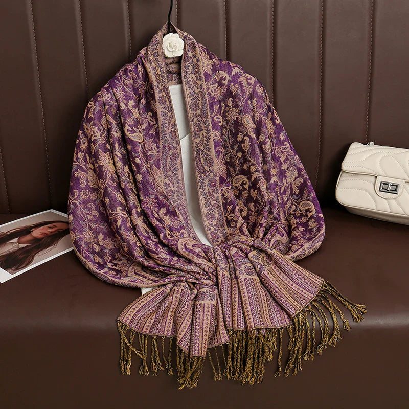 Élégancea | Women's Scarf | Cashmere Feel | 70 × 190 cm | Luxury Print & Warm
