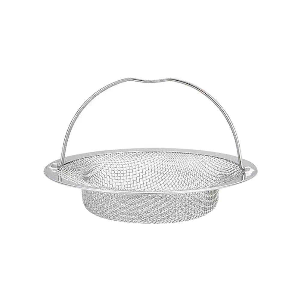 DrainGuard Inox Sink Strainer | Stainless Steel Drain Filter for Kitchen & Bathroom | Catches Food Waste & Hair | Rustproof & Durable