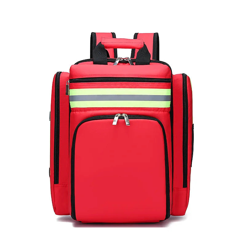Emergency Backpack SafePak Rescue+ | Waterproof & Reflective | For First Aid & Survival | 45×35×15 cm
