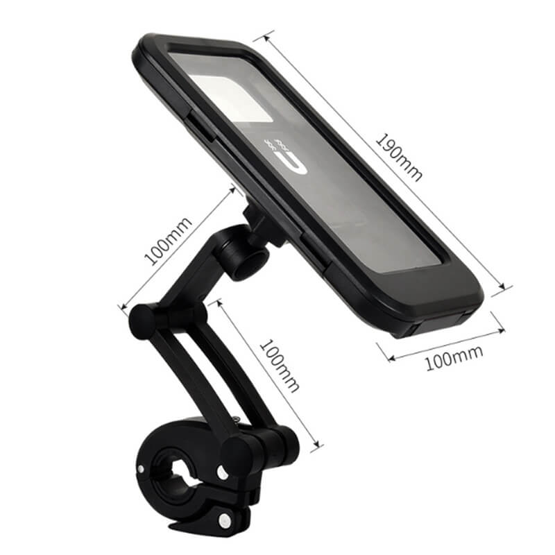 DryTrail Fahrradtasche | Wasserdicht | Verstellbarer Schultergurt | Schutz für Smartphone & Wertsachen