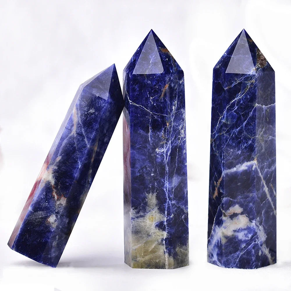 Crystal Obelisk Elaria | Natural Stone Healing Stone | For Meditation & Reiki | 4–8 cm