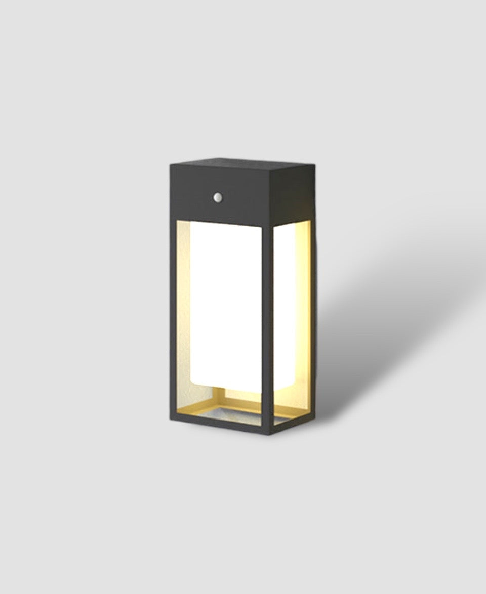 Solunexa | Solar-Wandleuchte für den Garten | LED-Warmlicht | IP65 Wasserdicht | Mit Dämmerungssensor