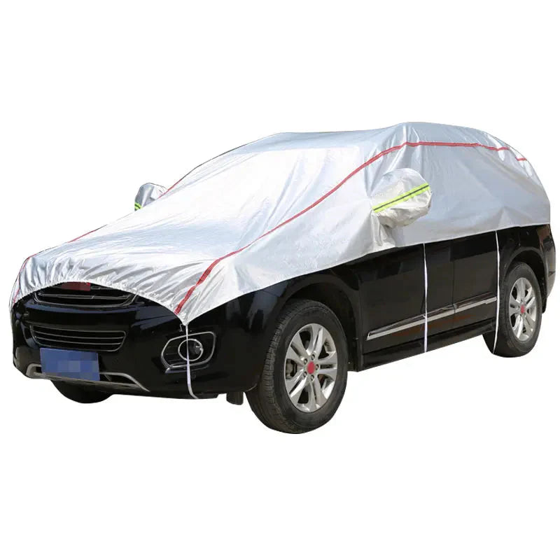 AutoVioro Waterproof Car Cover | UV & Heat Protection | Windproof & Theft-Resistant | Nano Oxford Fabric