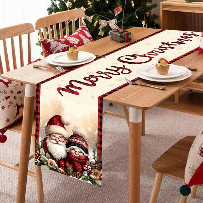 Christmas Table Runner Festivia | 180×35 cm | Elegant & Festive | Table Decor for Christmas & New Year 2025/2026