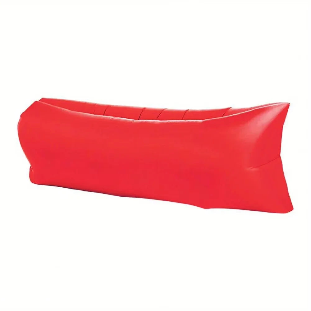 Inflatable Lounge Sofa | Without Pump & with Headrest | AirLoungeGo Outdoor Sofa 190×70 cm – Portable & Waterproof