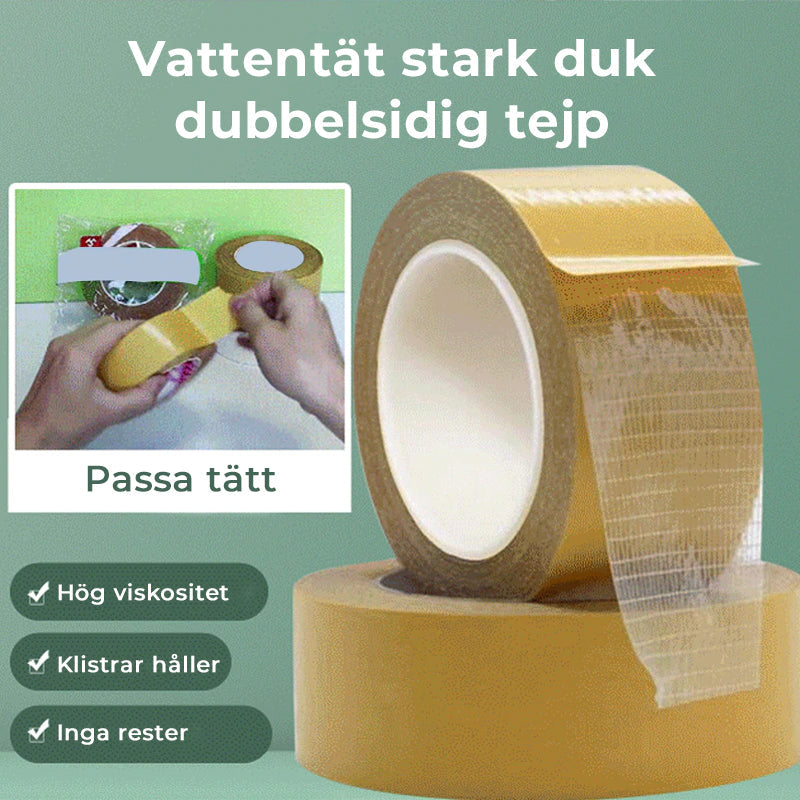 Fixarion Waterproof Double-Sided Tape Extra Strong | Residue-Free & Tear-Resistant | For Home, Workshop & DIY