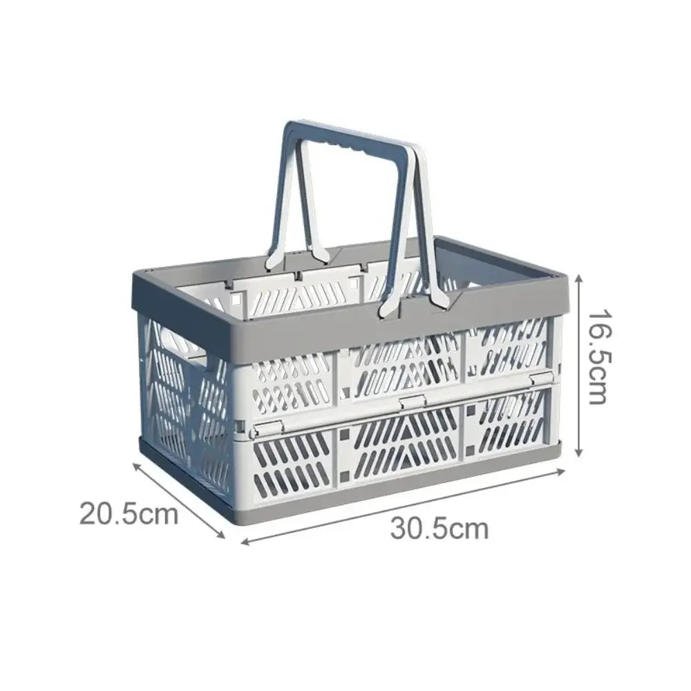 Foldex Storage Basket | Foldable & Durable | Up to 7 kg Load Capacity | Space-Saving Design