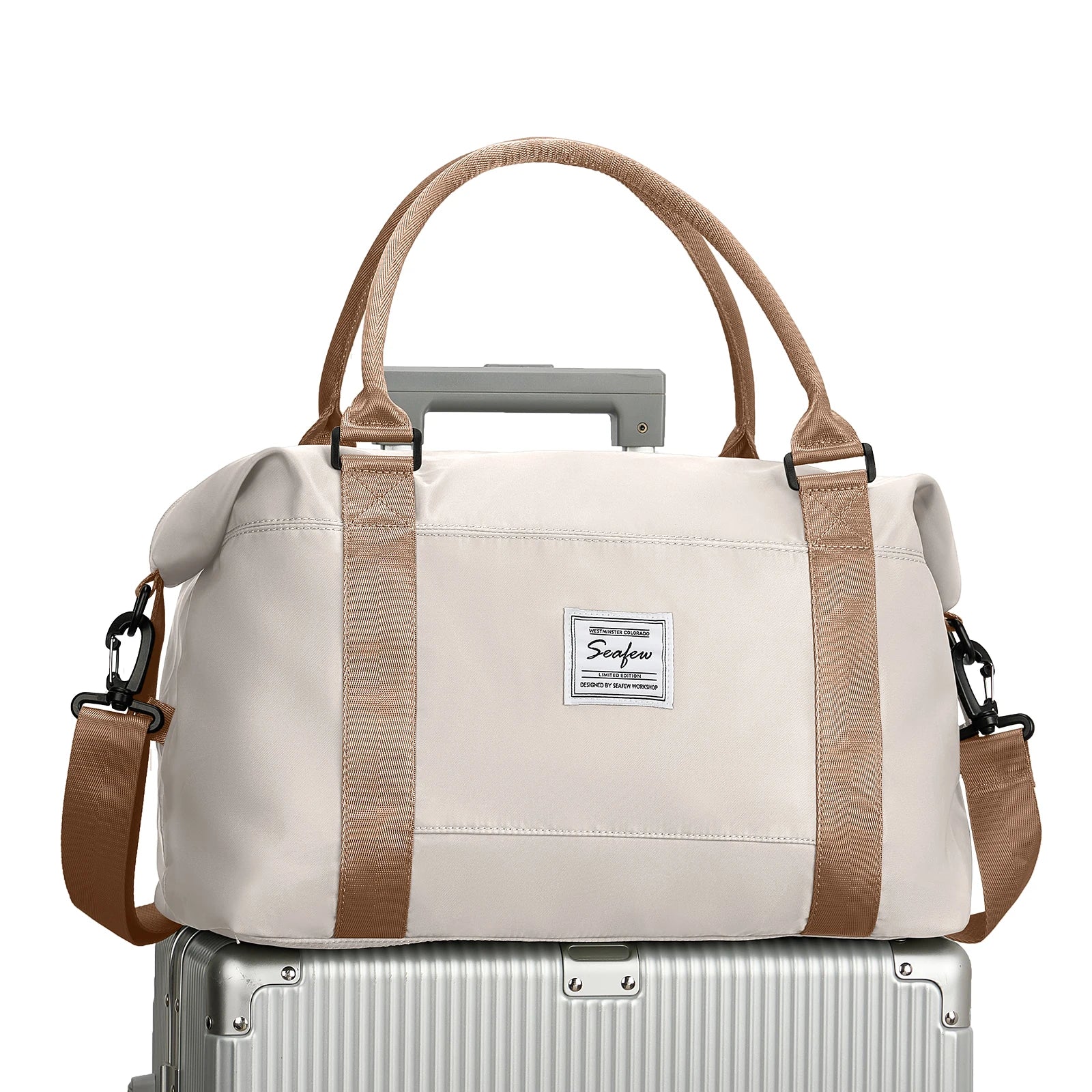 Aerovigo Carry-on Luggage 40x20x25 | Large Capacity | Weekender for Short Trips | Flight-Approved Cabin Bag