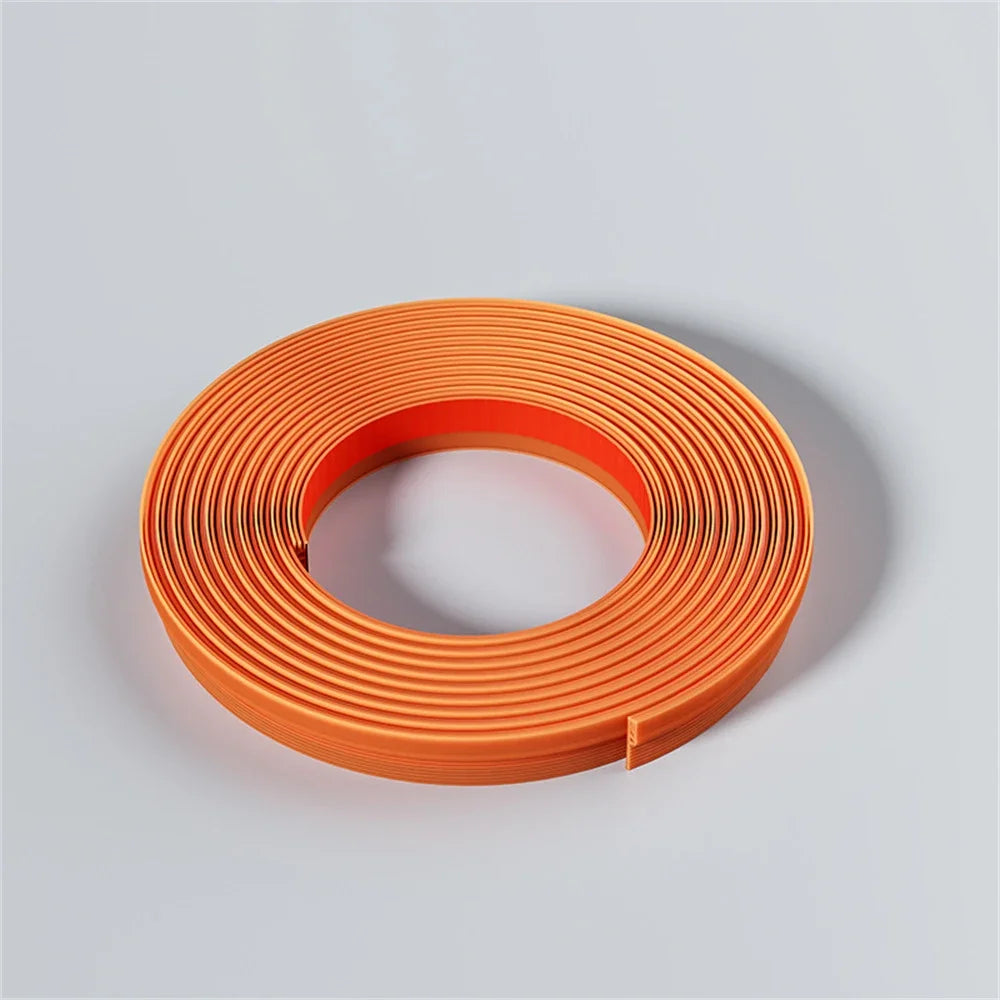Door Seal SilentSeal Pro | PVC Draft Stopper Without Adhesive | Soundproof & Energy Saving | Washable & Cut-to-Size