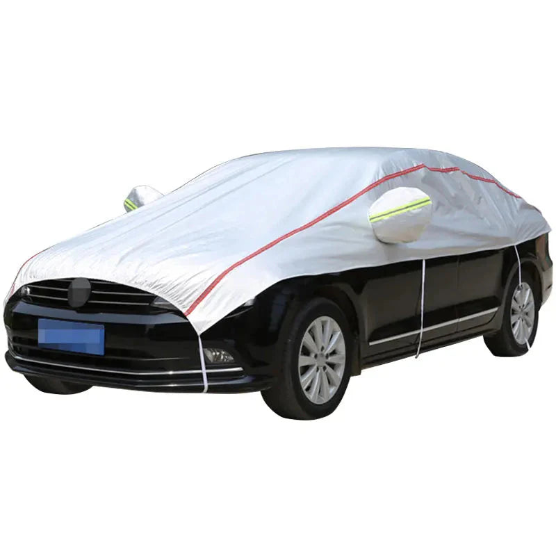 AutoVioro Waterproof Car Cover | UV & Heat Protection | Windproof & Theft-Resistant | Nano Oxford Fabric