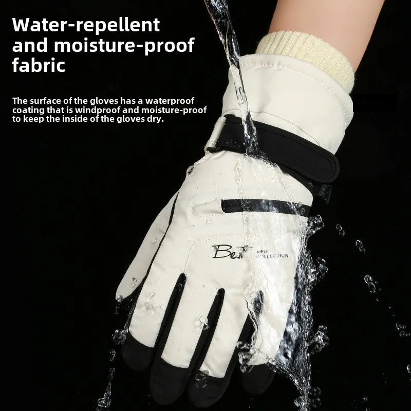 GlacioShield Pro Gloves | Waterproof Winter Gloves | Touchscreen & Anti-Slip | Warm Fleece Lining for Skiing, Cycling & Outdoor Activities