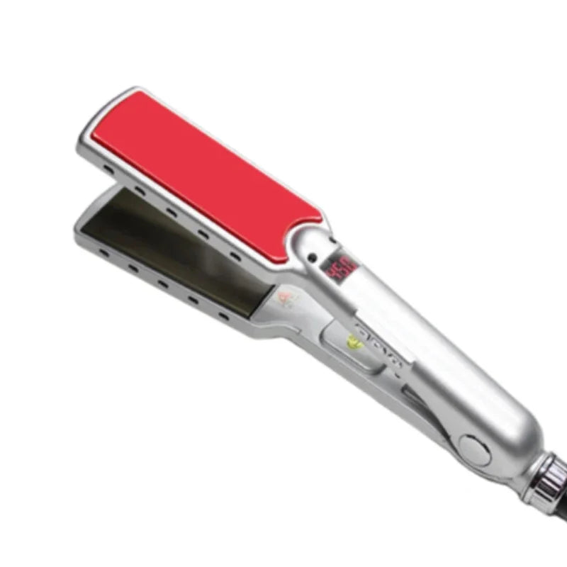 Hair Straightener TITANEA PRO | Wide Nano-Titanium Plates | 50–249°C | LED Display & Dual Voltage | 25×4.3×3.5 cm