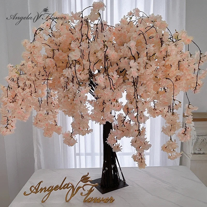 Blütenheim | Cherry Blossom Branch | Hanging | Realistic Silk Look | White · Pink · Champagne
